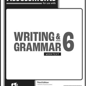 Writing & Grammar 6 Assessments, 3rd Ed