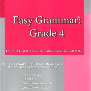 Easy Grammar: Grade 4 Teacher Edition
