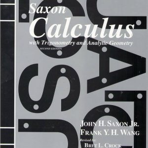 Saxon Calculus Solutions Manual, 2nd Ed
