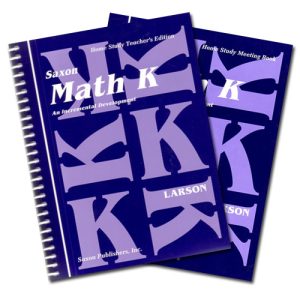 Saxon Math K Homeschool Kit