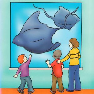 At the Aquarium Coloring Book