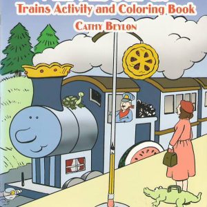 All Aboard Trains Activity and Colouring Book
