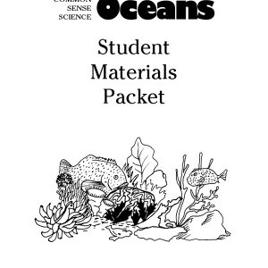 Common Sense Science Oceans Student Materials Packet