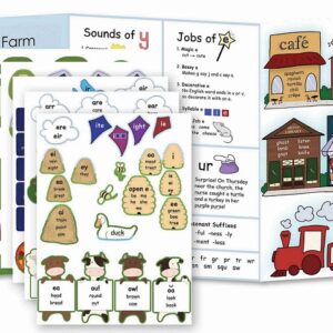 Primary Arts of Language: Phonetic Farm (Folder with Stickers)