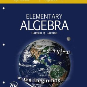 Elementary Algebra Teacher Guide (Revised), Jacobs
