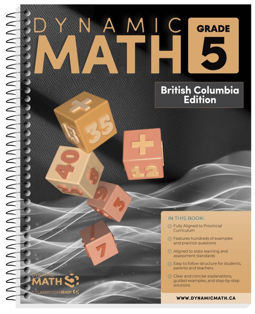 Dynamic Math BC Gr 5 Workbook – The Learning House