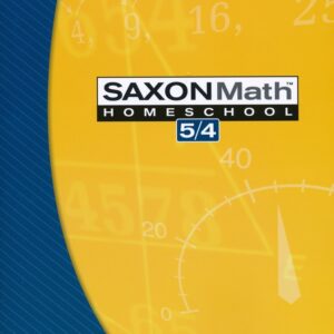 Saxon Math 5/4 Student Text, 3rd Ed