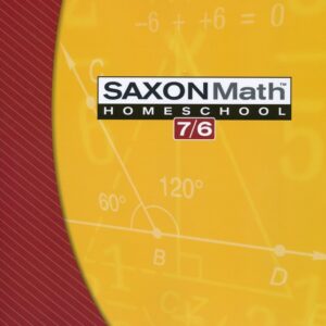 Saxon Math 7/6 Student Text, 4th Ed - TEMPORARILY UNAVAILABLE