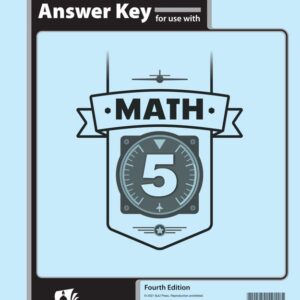 Math 5 Assessments Answer Key, 4th Ed