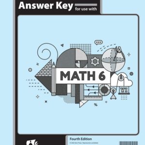 Math 6 Assessments Answer Key 4Ed