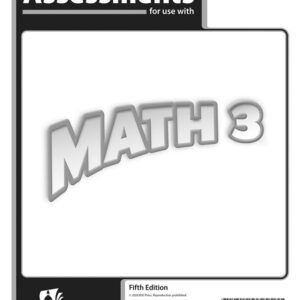 Math 3 Assessments, 5th Ed