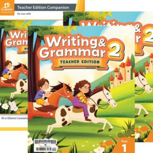 Writing & Grammar 2 Teacher Edition (2 Volumes) & TE Companion, 4th Ed