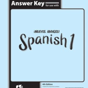 Spanish 1 Assessments Answer Key, 4th Ed