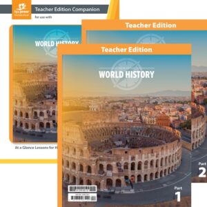 World History Teacher Edition (2 volumes) & TE Companion, 6th Ed