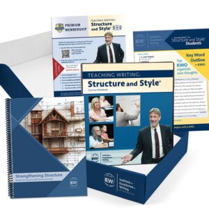 Teaching Writing: Structure & Style, 3rd Ed (Forever Streaming Video Seminar, Workbook, Premium Membership)