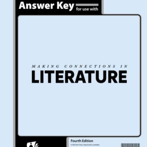 Making Connections in Literature 8 Assessments Answer Key 4Ed
