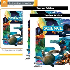 Science 5 Teacher Edition (2 volumes) & TE Companion 5th Ed