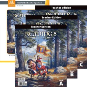 Reading 5 Teacher Edition (3 volumes) & TE Companion, 3rd Ed