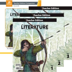 Perspectives in Literature 6 Teacher Edition (3 volumes) & TE Companion 3Ed (Reading 6)