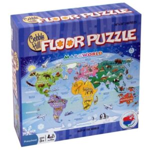 Map of the World Floor Puzzle