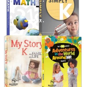 Master Books Kindergarten 4-Subject Set